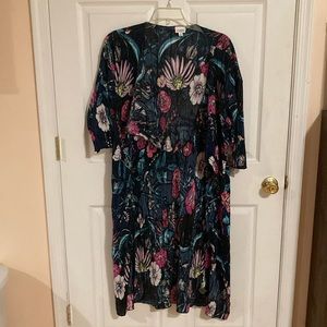 Floral LulaRoe Shirley Cardigan